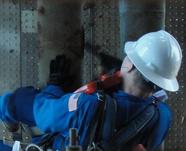 Subsea and Riser Integrity worker